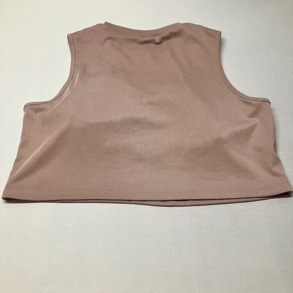 KLASSY NETWORK Women's Halter Brami Crop Top Size L Blush Pink - Picture 8 of 8
